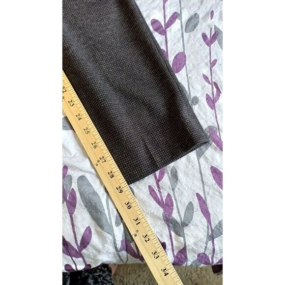 Scotch & Soda Amsterdam Brown Houndstooth Pants Size 33/32 Women's Dress Slacks - Picture 3 of 14